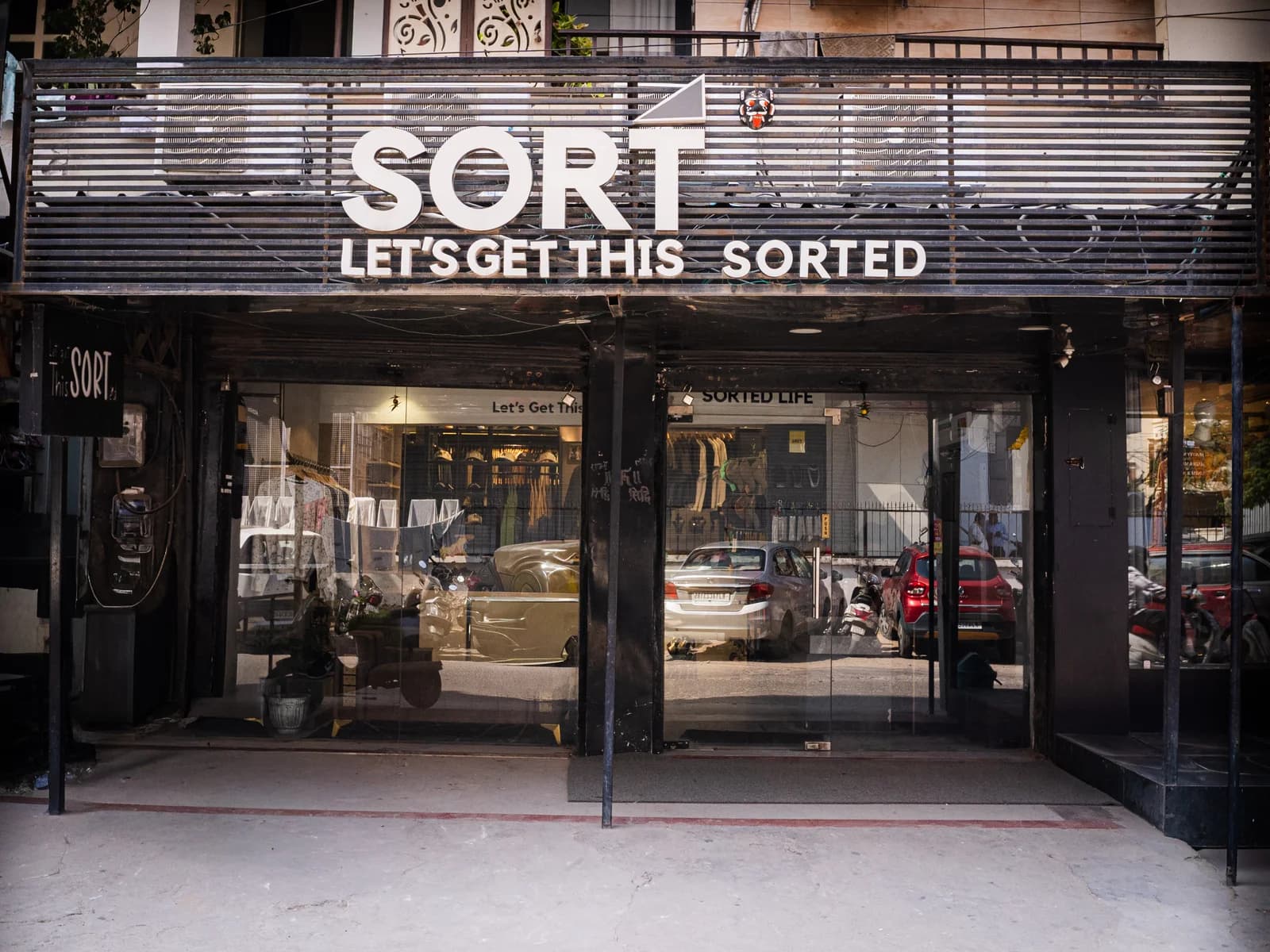 SORT Raja Park flagship storefront exterior